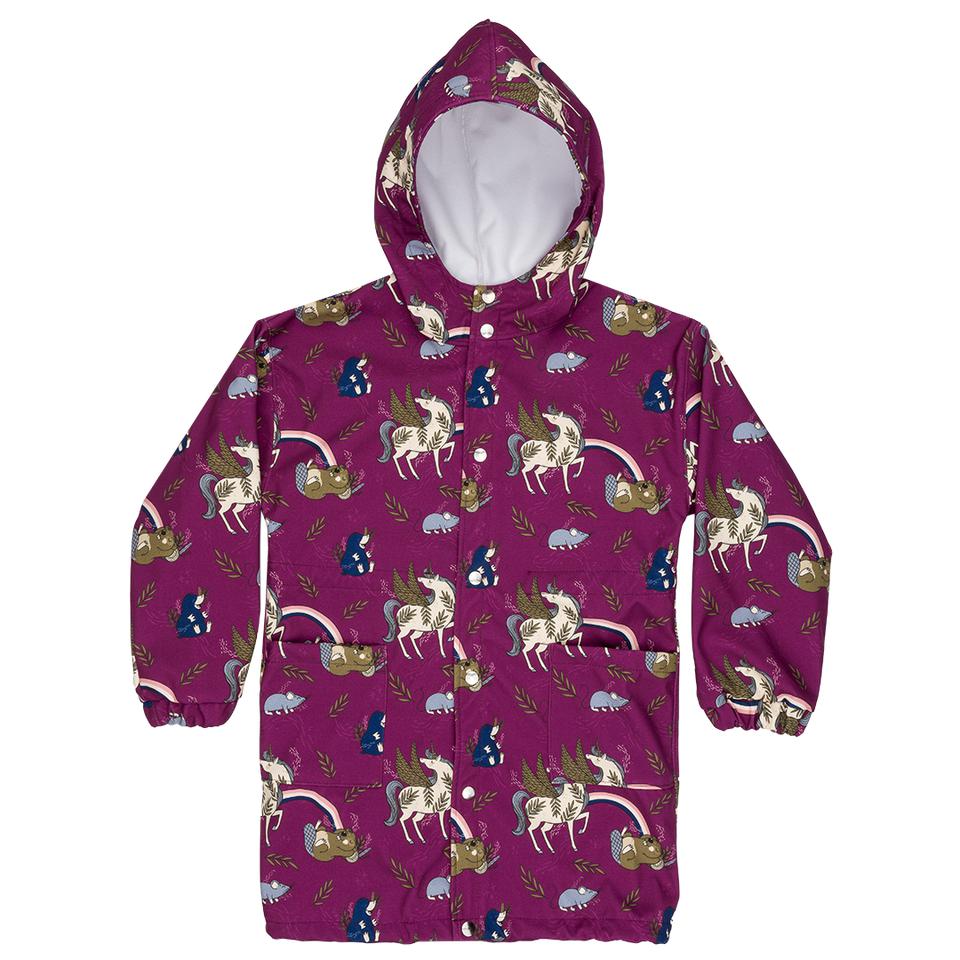 Unicorn Crew Softshell Jacket - 2 Left Size 2-3 & 9-11 years-Raspberry Republic-Modern Rascals