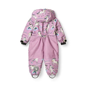 Unicorns One Piece Snowsuit For Toddlers-Smafolk-Modern Rascals