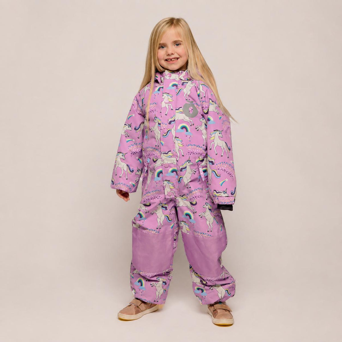 Unicorns One-Piece Snowsuit-Smafolk-Modern Rascals