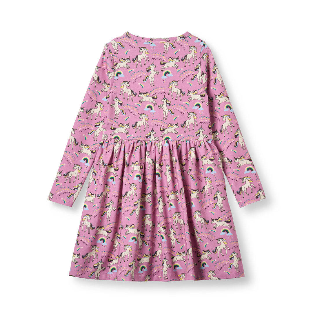 Unicorns Regent Long Sleeve Dress-Smafolk-Modern Rascals