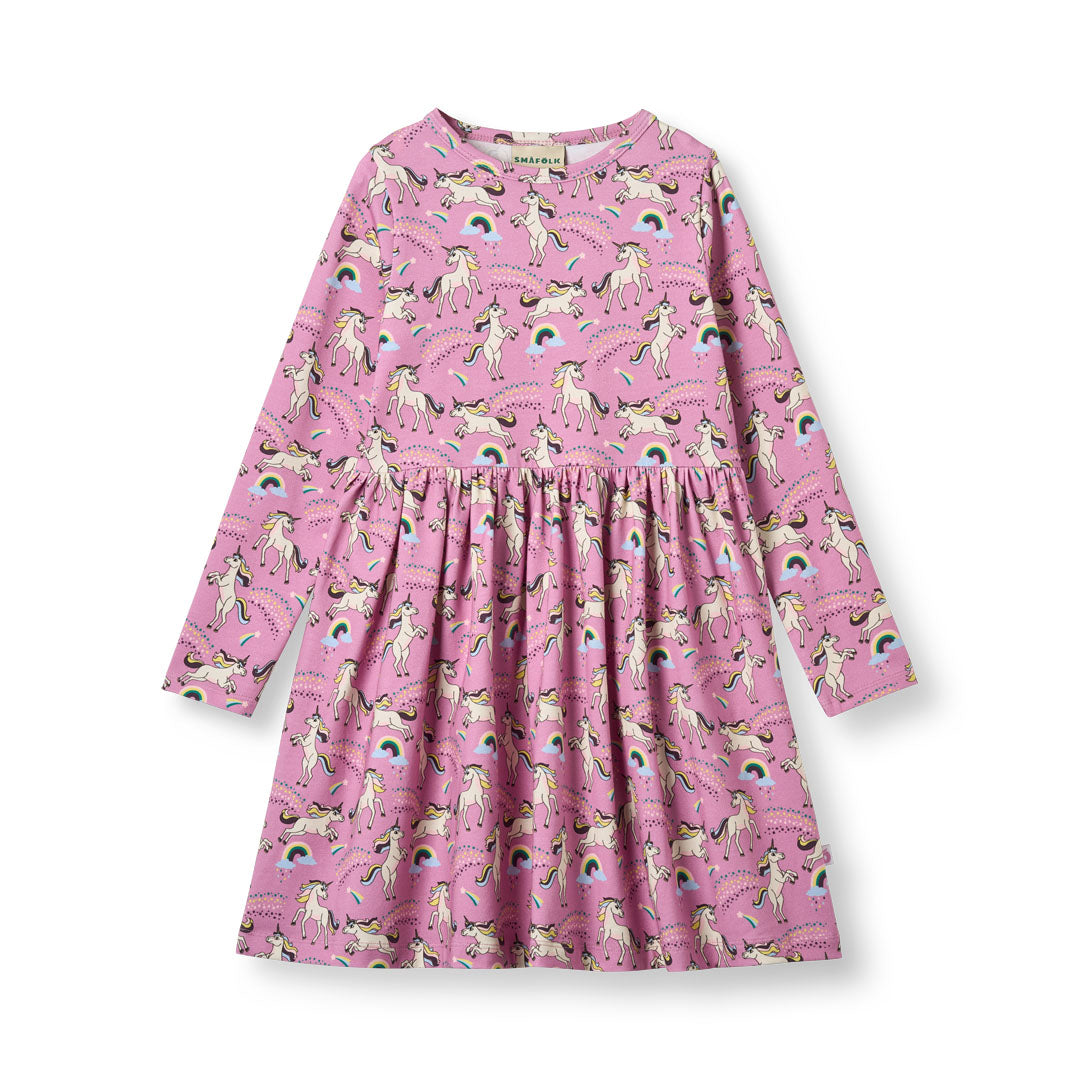 Unicorns Regent Long Sleeve Dress-Smafolk-Modern Rascals