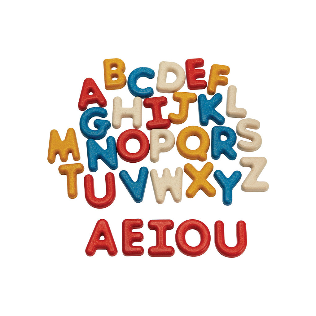 Upper Case English Alphabet-PlanToys-Modern Rascals