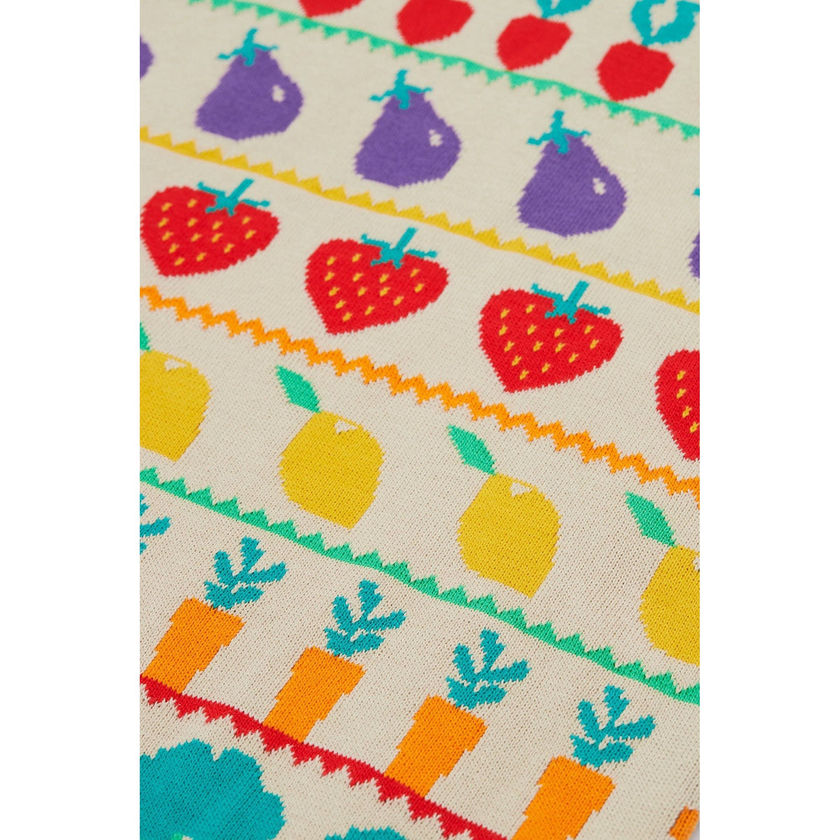 Veg Pals Fair Isle Tavi Knitted Tank Top - 1 Left Size 6-7 years-Frugi-Modern Rascals