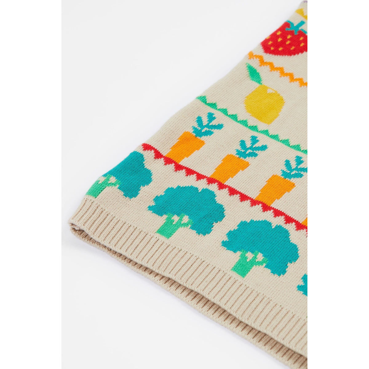 Veg Pals Fair Isle Tavi Knitted Tank Top - 1 Left Size 6-7 years-Frugi-Modern Rascals