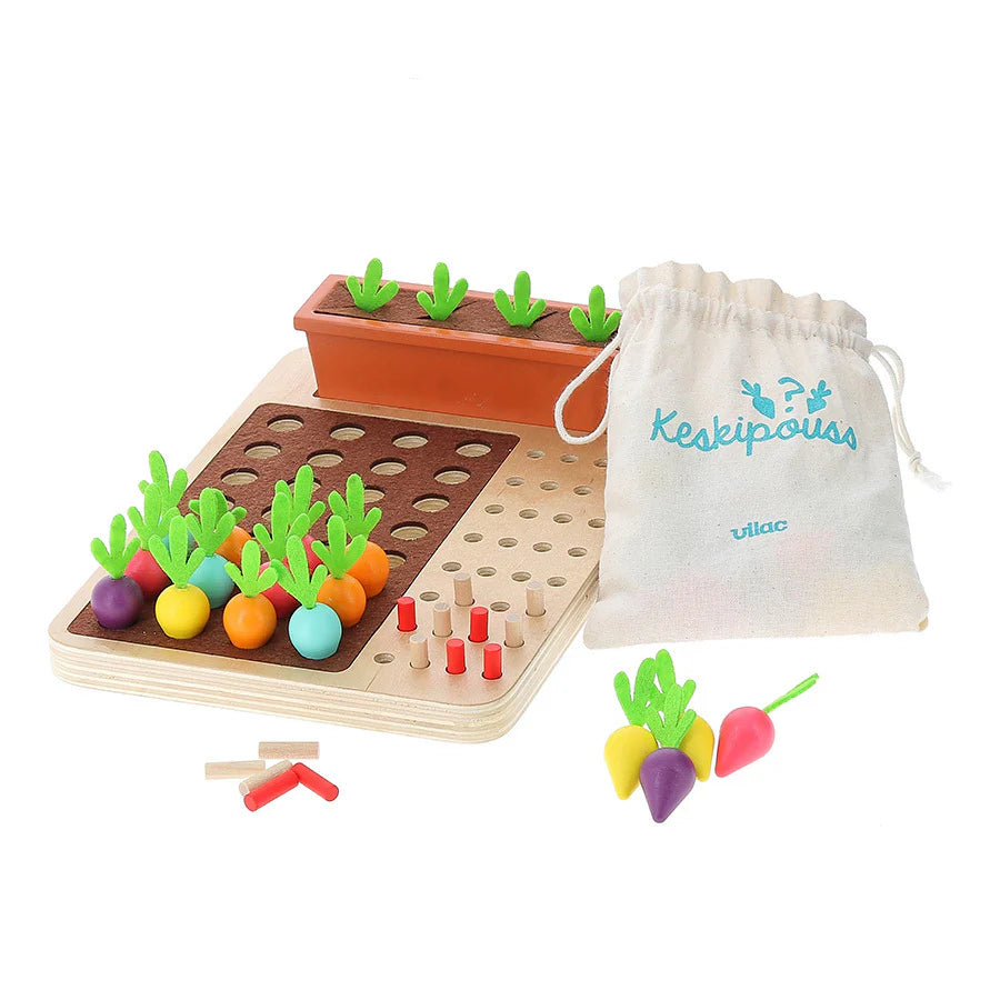 Vegetable Deduction Game-Vilac-Modern Rascals
