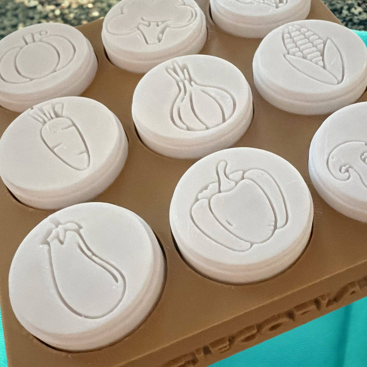 Vegetable EcoStamp Collection-CJ Eco-Play-Modern Rascals