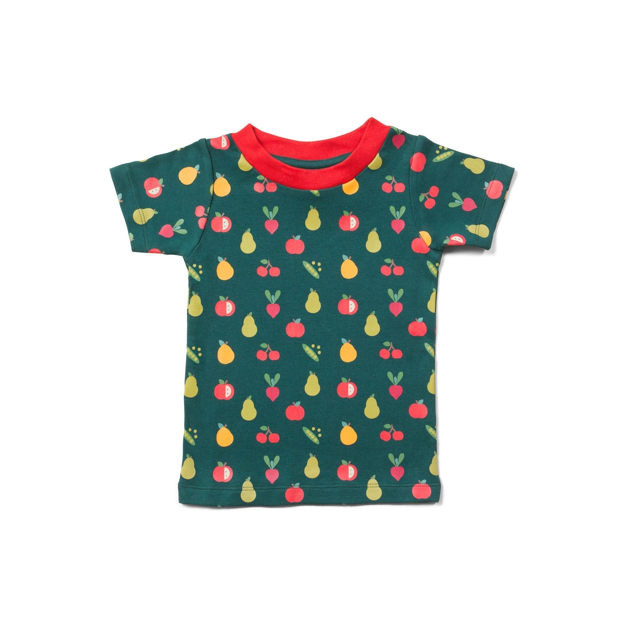 Vegetable Patch Short Sleeve T-Shirt - 2 Left size 5-6 & 6-7 years-Little Green Radicals-Modern Rascals