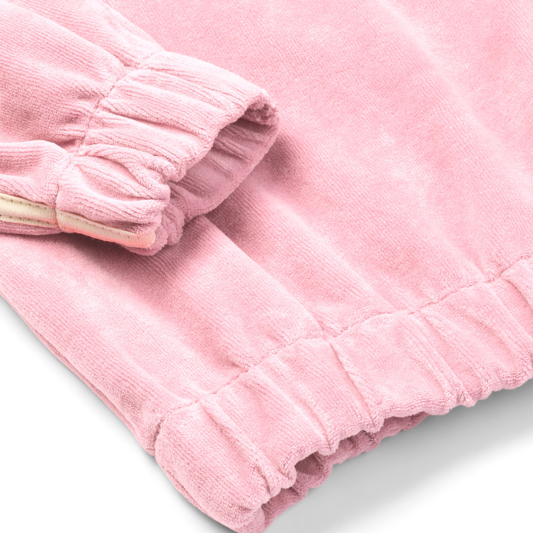 Velour Sweatshirt in Candy Floss - 2 Left Size 2-3 & 3-4 years-Smafolk-Modern Rascals