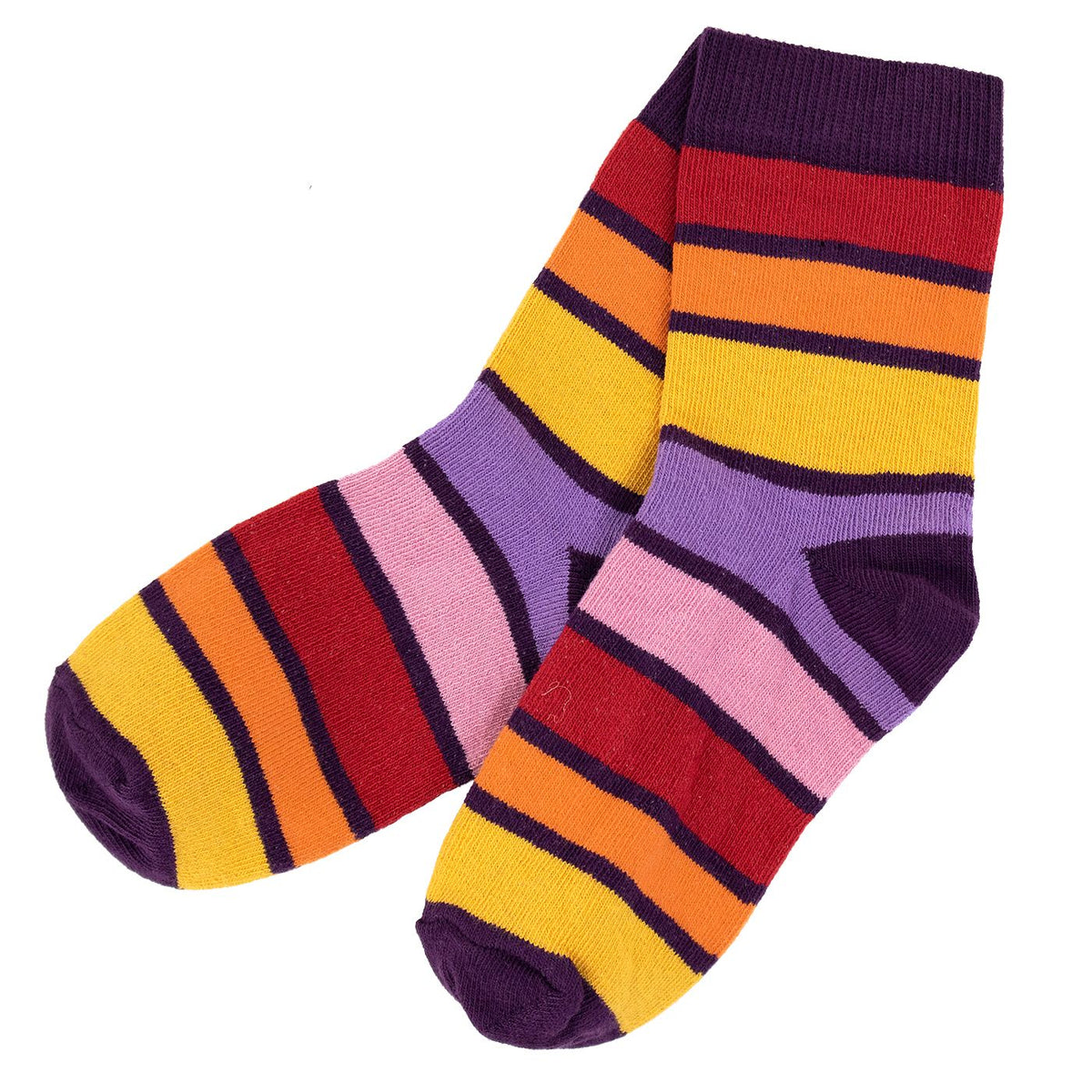 Verbier Multistripe Socks - 2 Left Size 2-4 & 8-10 years-Villervalla-Modern Rascals