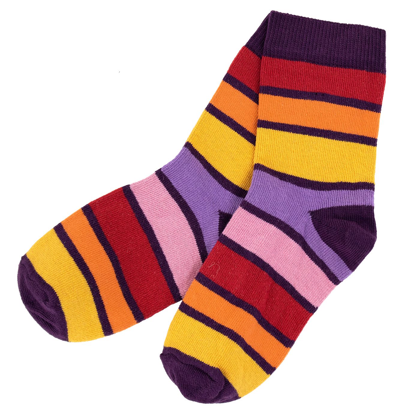 Verbier Multistripe Socks - 2 Left Size 2-4 & 8-10 years-Villervalla-Modern Rascals