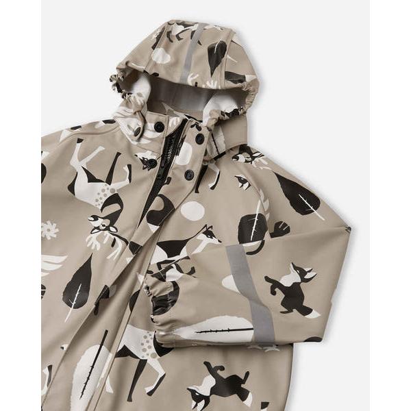 Vesi Waterproof Rain Coat - Earthy Beige-Reima-Modern Rascals