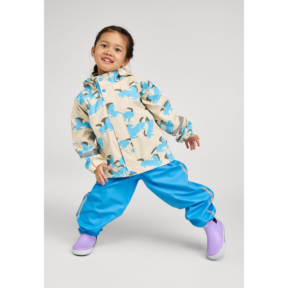 Vesi Waterproof Rain Coat - Fresh Blue-Reima-Modern Rascals