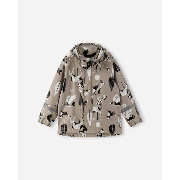 Vesti Waterproof Rain Coat - Earthy Beige-Reima-Modern Rascals