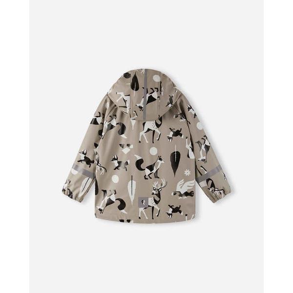 Vesti Waterproof Rain Coat - Earthy Beige-Reima-Modern Rascals
