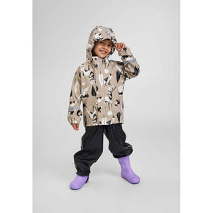 Vesti Waterproof Rain Coat - Earthy Beige-Reima-Modern Rascals