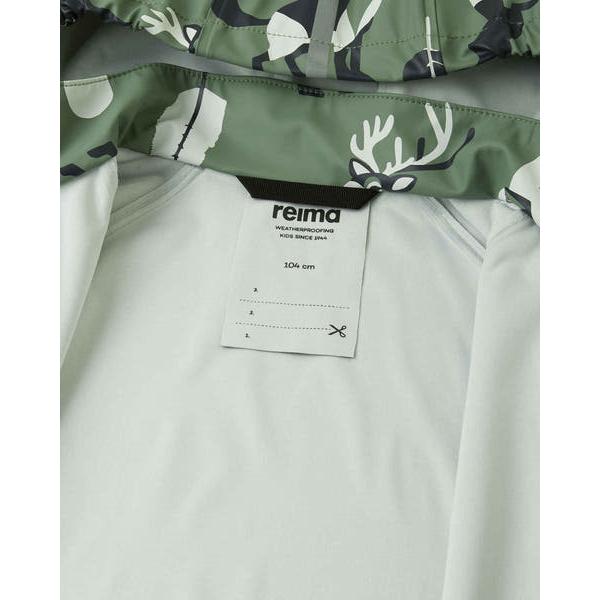 Vesti Waterproof Rain Coat - Green Clay-Reima-Modern Rascals