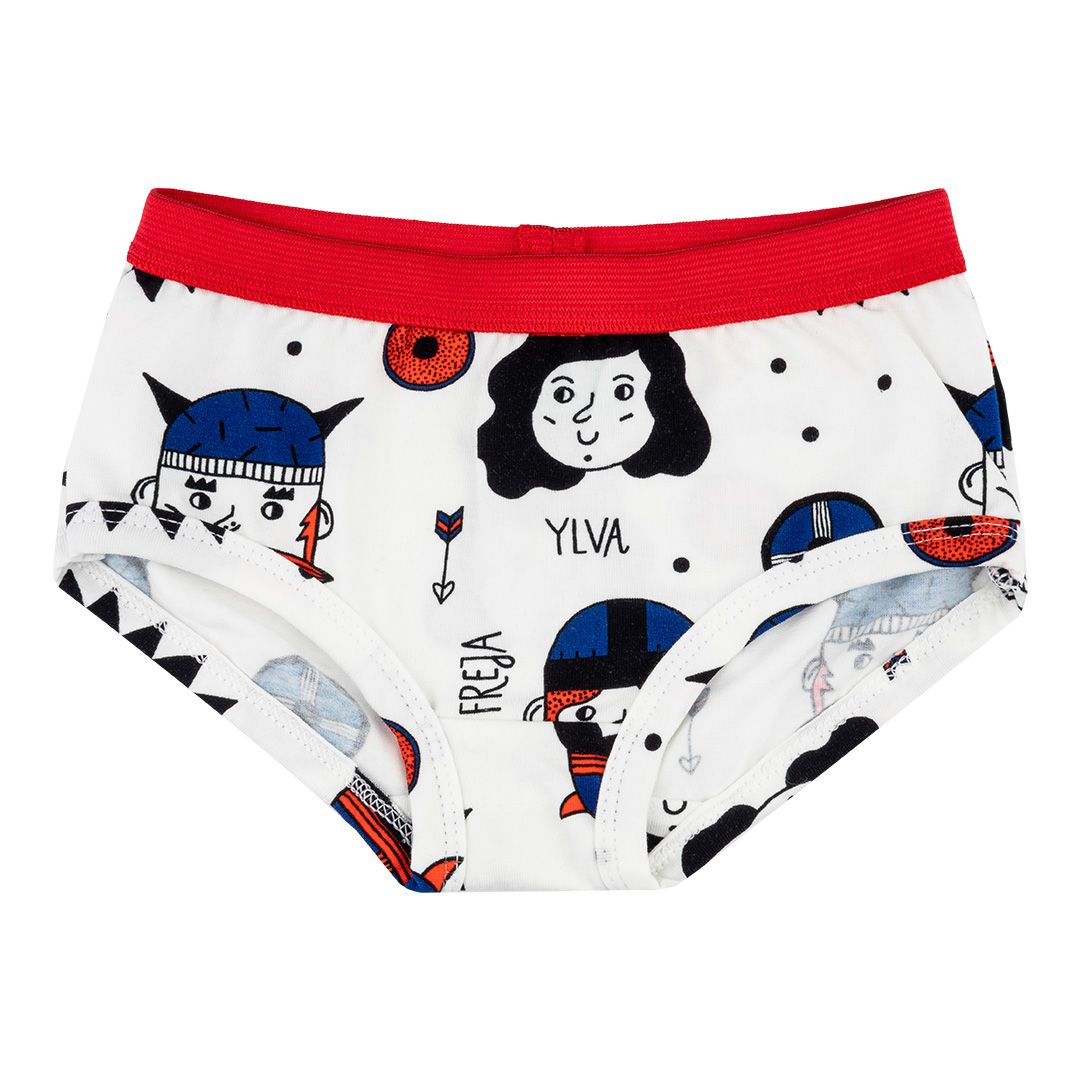 Vikings Briefs - 1 Left Size 7-9 years-Raspberry Republic-Modern Rascals