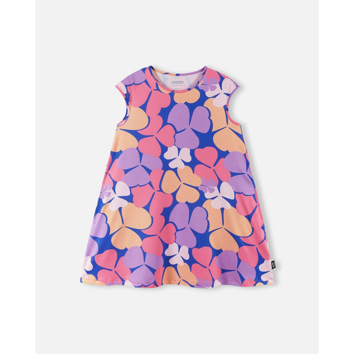 Vilakka Reima UV 40+ Cooling Short Sleeve Dress - Soft Coral - 2 Left Size 8-9 & 9-10 years-Reima-Modern Rascals