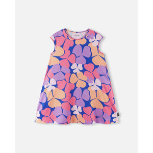 Vilakka Reima UV 40+ Cooling Short Sleeve Dress - Soft Coral - 2 Left Size 8-9 & 9-10 years-Reima-Modern Rascals
