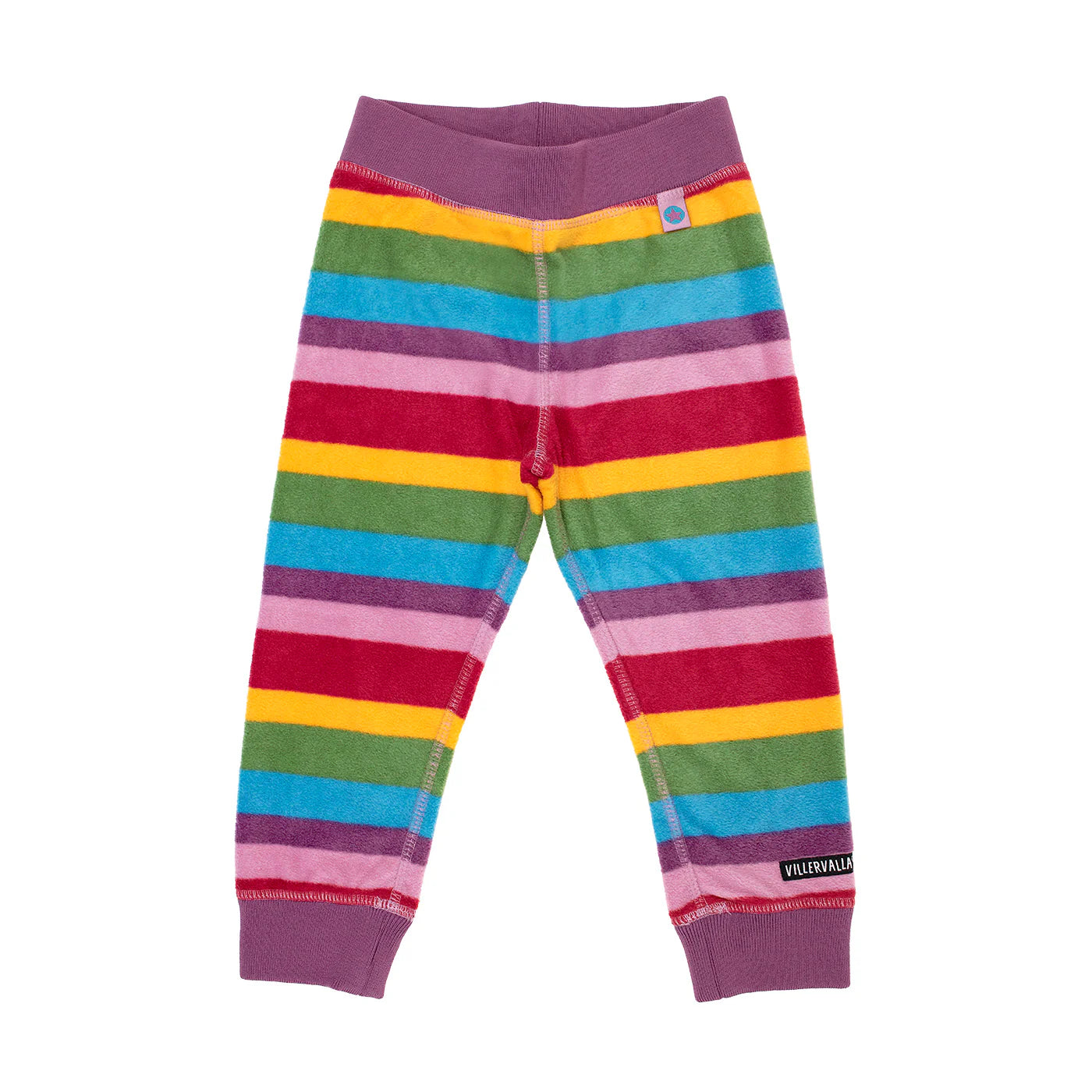 Villervalla Acai Stripe Fleece Pants - Size 2-3 Years (98cm)-Warehouse Find-Modern Rascals