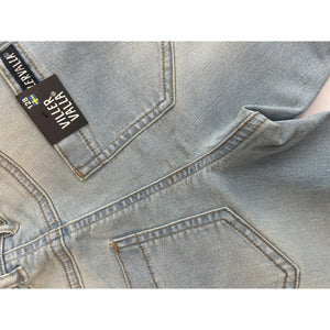 Villervalla - Light Wash Stretch Denim Relaxed Jeans - Size 7-8 Years (128 cm)-Warehouse Find-Modern Rascals