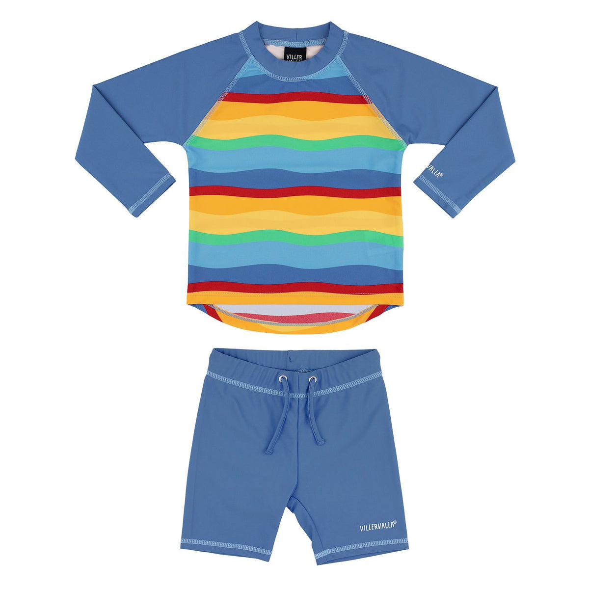 Villervalla Ocean / Nautic UV Swim Set - 1 Left Size 8-10 (140cm)-Warehouse Find-Modern Rascals