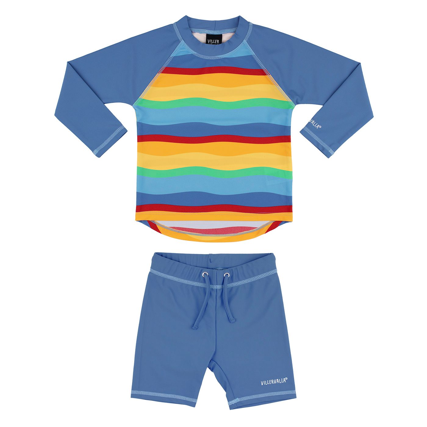 Villervalla Ocean / Nautic UV Swim Set - 1 Left Size 8-10 (140cm)-Warehouse Find-Modern Rascals