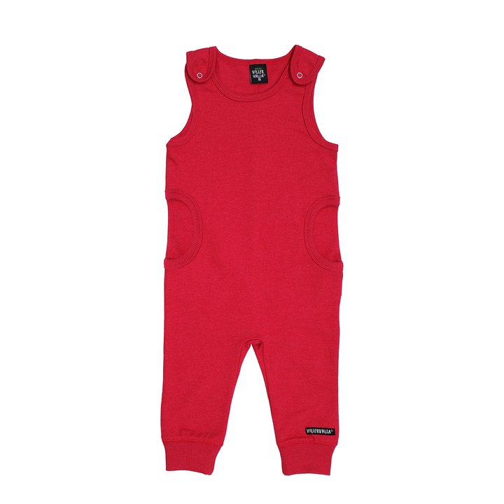 Villervalla Rhubarb Playsuit - Size 2-4 Months (62cm)-Warehouse Find-Modern Rascals