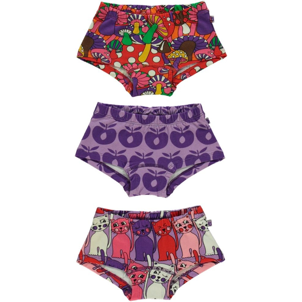 Viola 3 Pack Brief Set - 1 Left Size 9-10 years-Smafolk-Modern Rascals