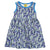 Viola - Mazarine Blue Sleeveless Dress With Gathered Skirt - 2 Left Size 3-4 & 9-10 years-Duns Sweden-Modern Rascals