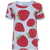 VISA Short Sleeve Shirt - Strawberry on Blue - 2 Left Size 4-5 & 6-7 years-PaaPii-Modern Rascals