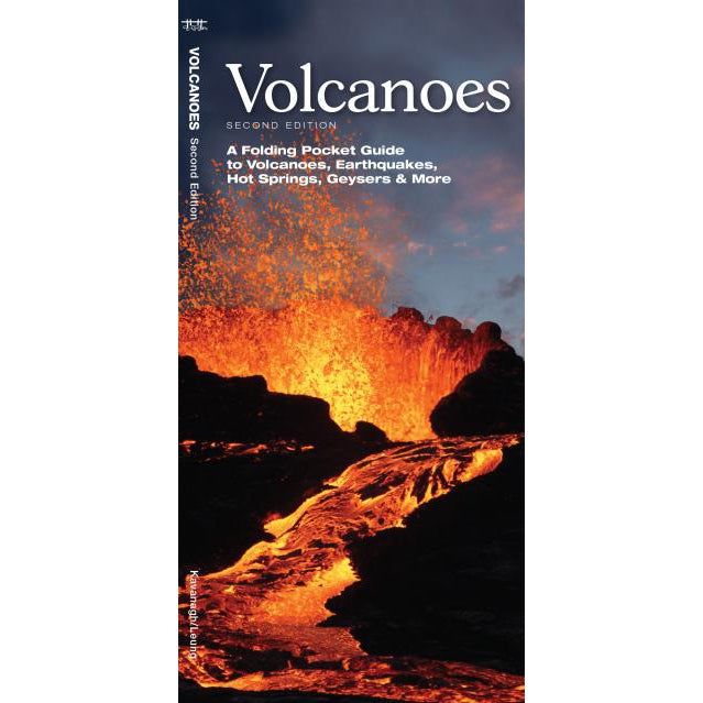 Volcanoes: A Folding Pocket Guide to Volcanoes, Earthquakes, Hot Springs, Geysers & More-National Book Network-Modern Rascals