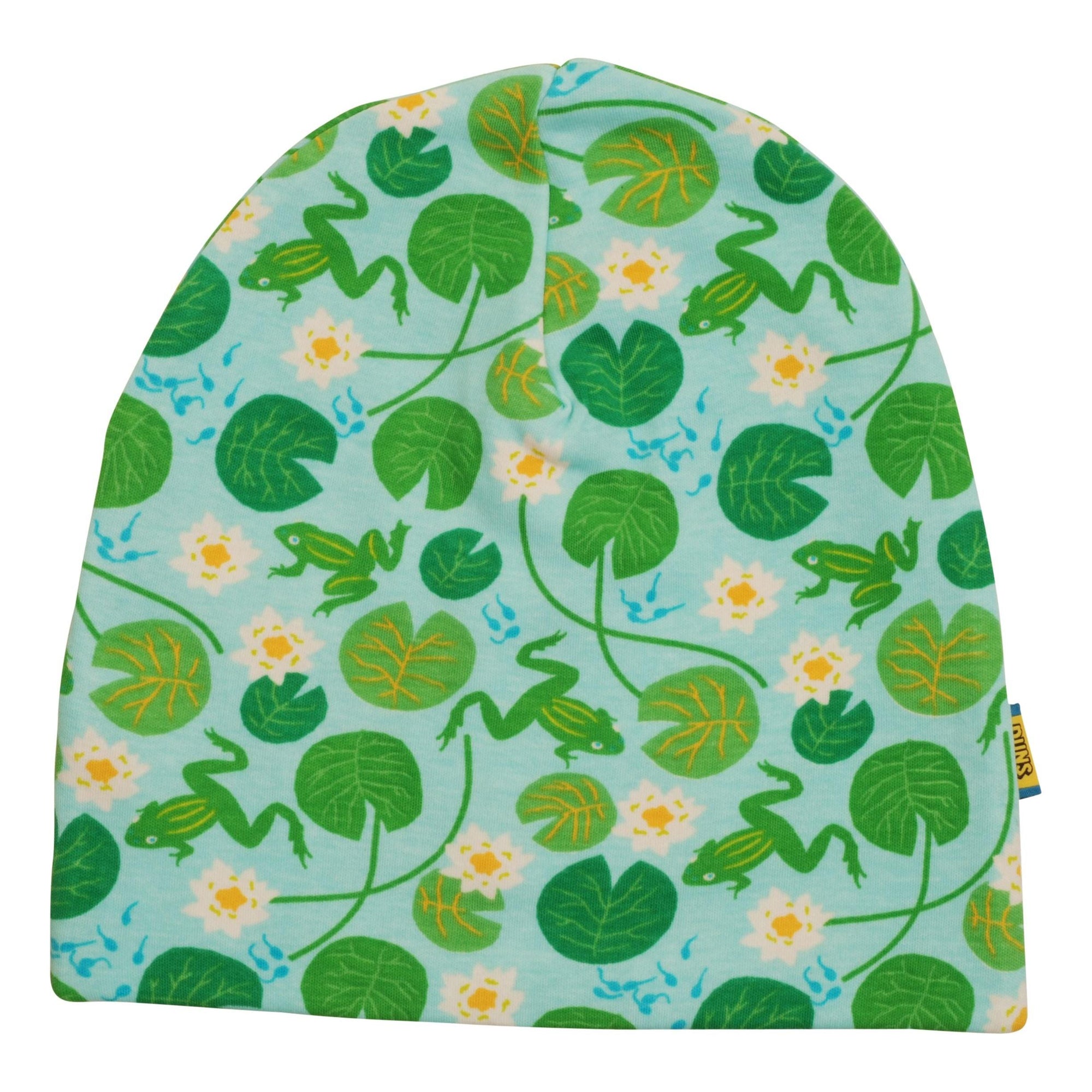 Water Lillies Double Layer Hat - 1 Left Size 8-10 years-Duns Sweden-Modern Rascals