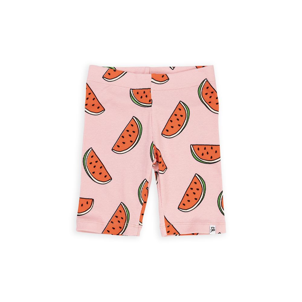Watermelon Biker Leggings - 1 Left Size 2-4 years-CARLIJNQ-Modern Rascals