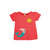 Watermelon/Mermaid Lia Applique Pocket Top - 1 Left Size 18-24 months-Frugi-Modern Rascals