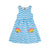 Wave Stripe / Shell Samantha Summer Dress - 1 Left Size 3-4 years-Frugi-Modern Rascals