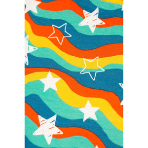 Wavy Stars Cozy Amelia Dress-Frugi-Modern Rascals