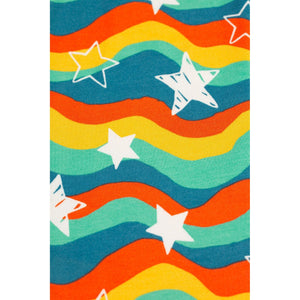 Wavy Stars Cozy Leggings-Frugi-Modern Rascals