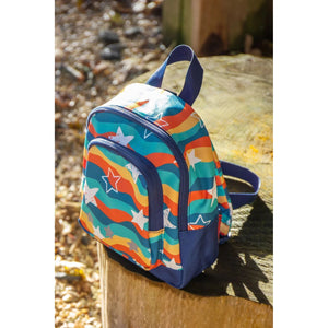 Wavy Stars Little Adventurers Toddler Backpack-Frugi-Modern Rascals