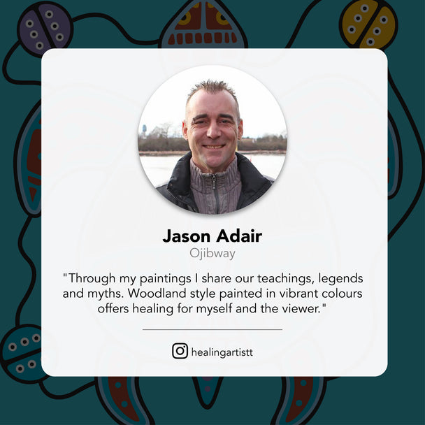 We All Count - a Book of Ojibway Art by Jason Adair-Garfinkel Publications Inc-Modern Rascals