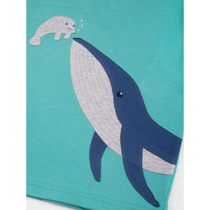 Whale And Manatee Long Sleeve T-Shirt - 2 Left Size 8-9 & 9-11 years-Kite-Modern Rascals