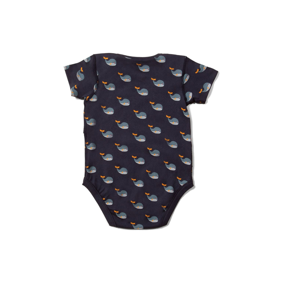Whale Song Easy Feeding Adaptive Onesie-Little Green Radicals-Modern Rascals