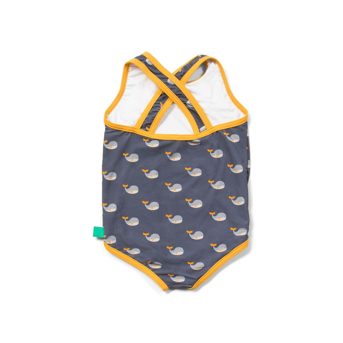 Whale Song Swimsuit - 1 Left Size 7-8 years-Little Green Radicals-Modern Rascals