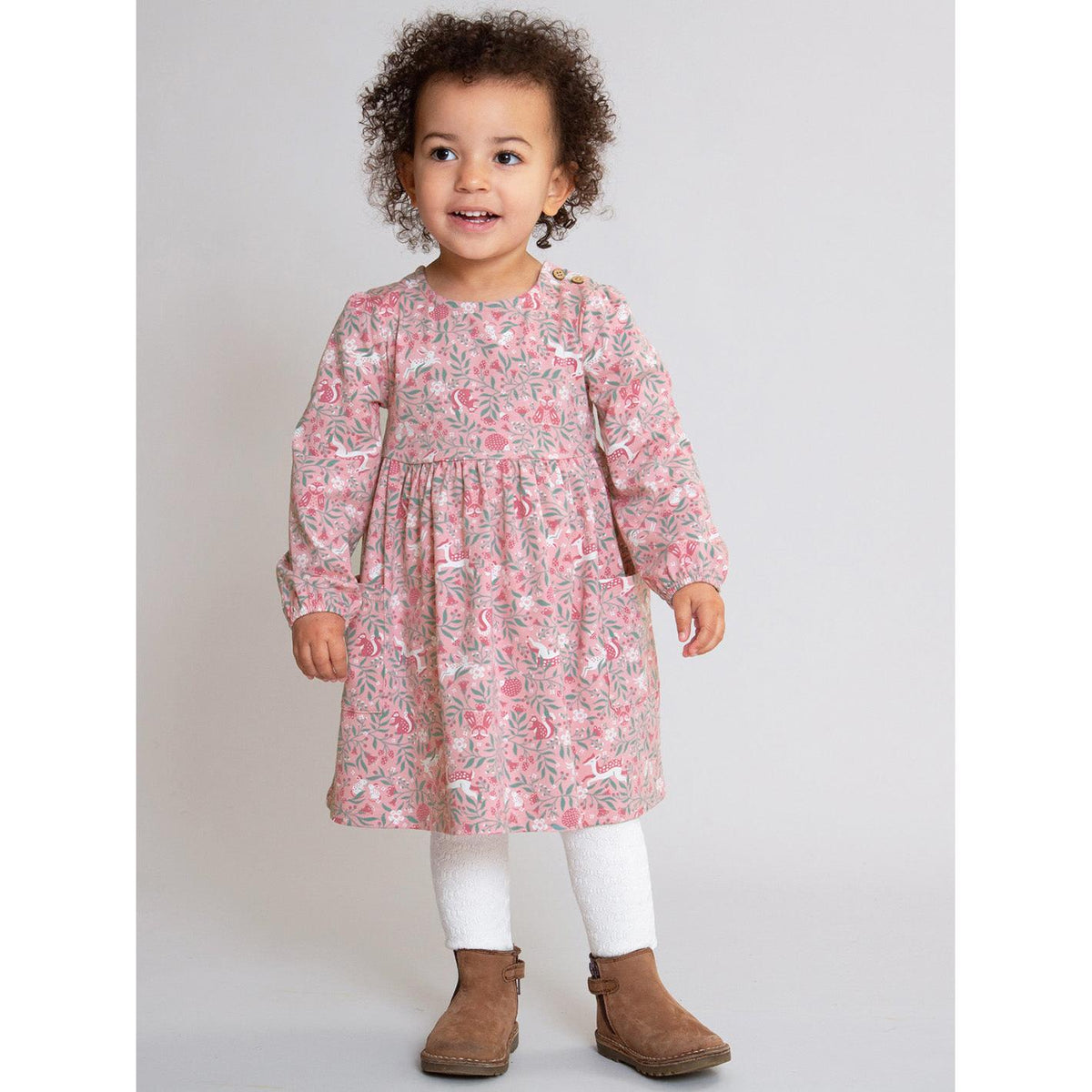 Whispering Woods Long Sleeve Dress-Kite-Modern Rascals