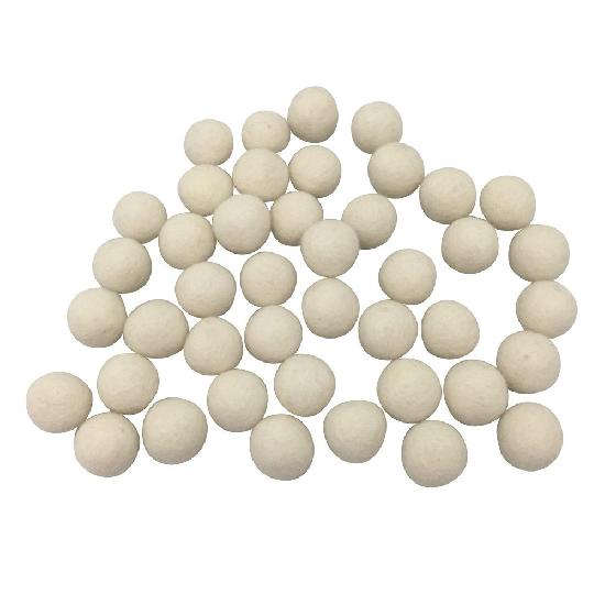 White Felt Balls - 100 pieces-Papoose-Modern Rascals