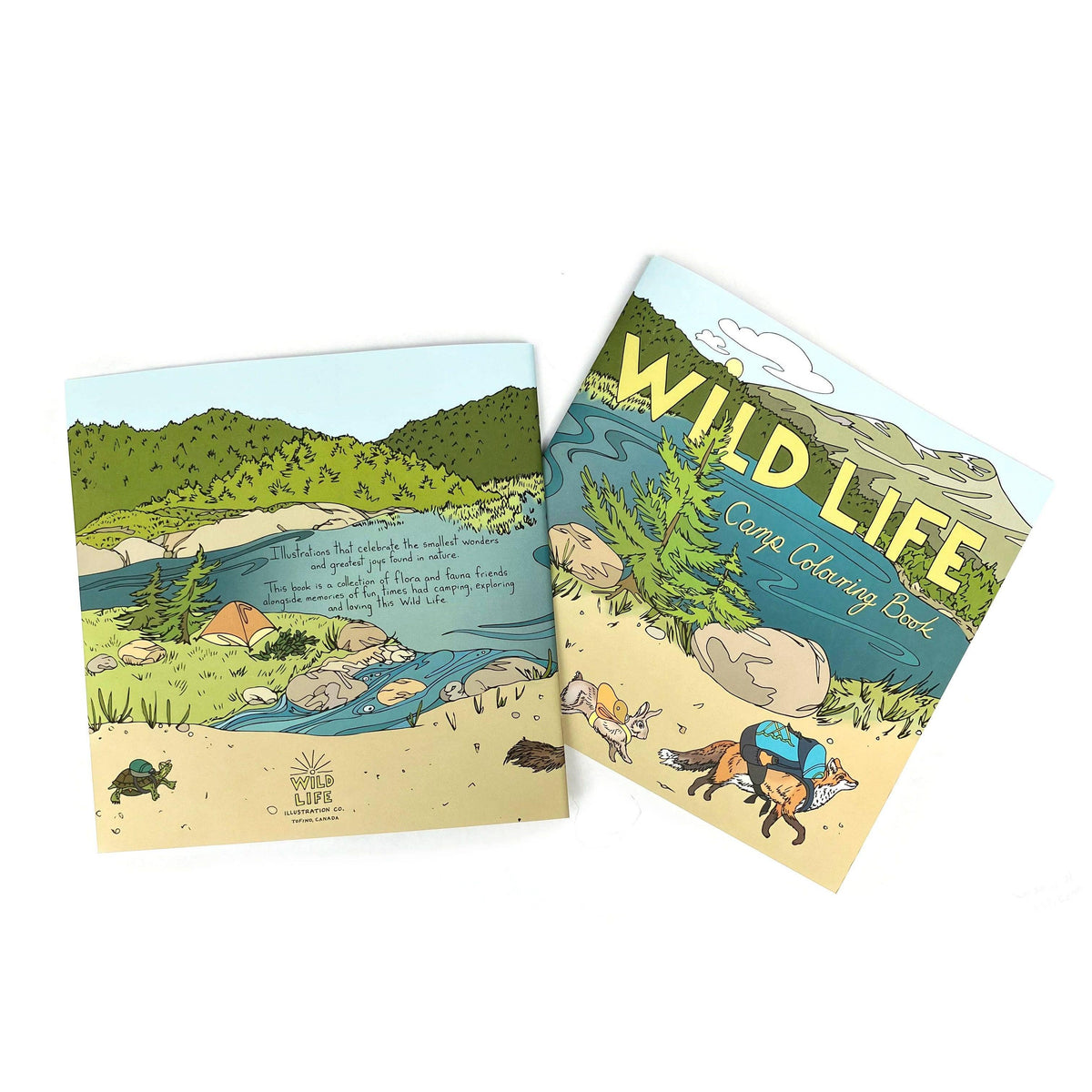 Wild Life Camp Colouring Book-Wild Life Illustration Co.-Modern Rascals