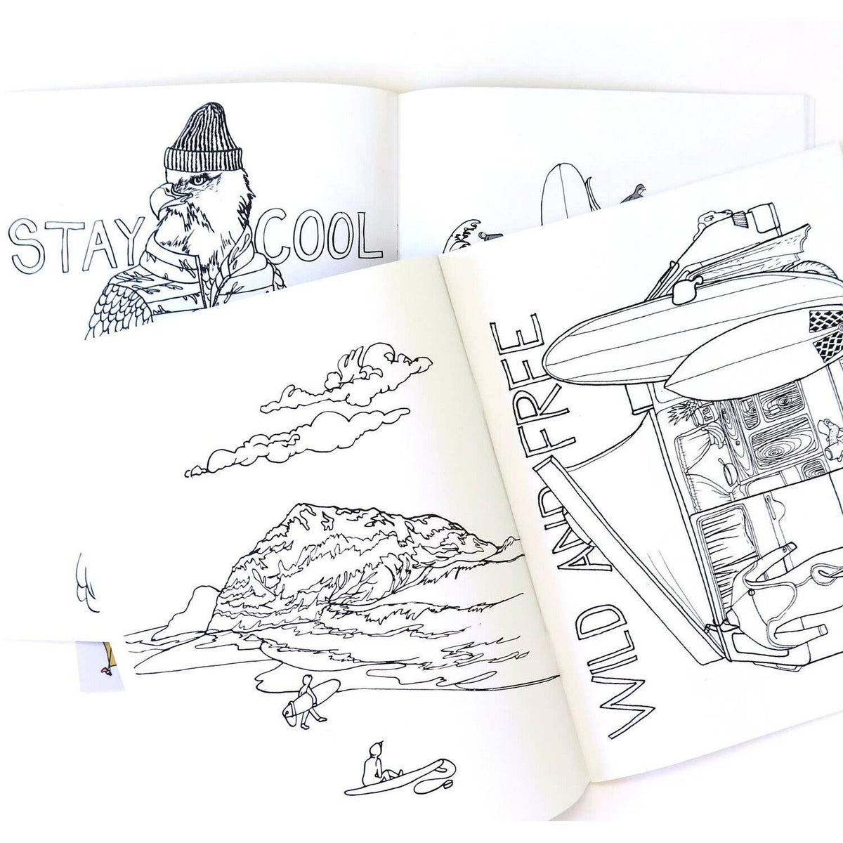 Wild Life Colouring Book-Wild Life Illustration Co.-Modern Rascals