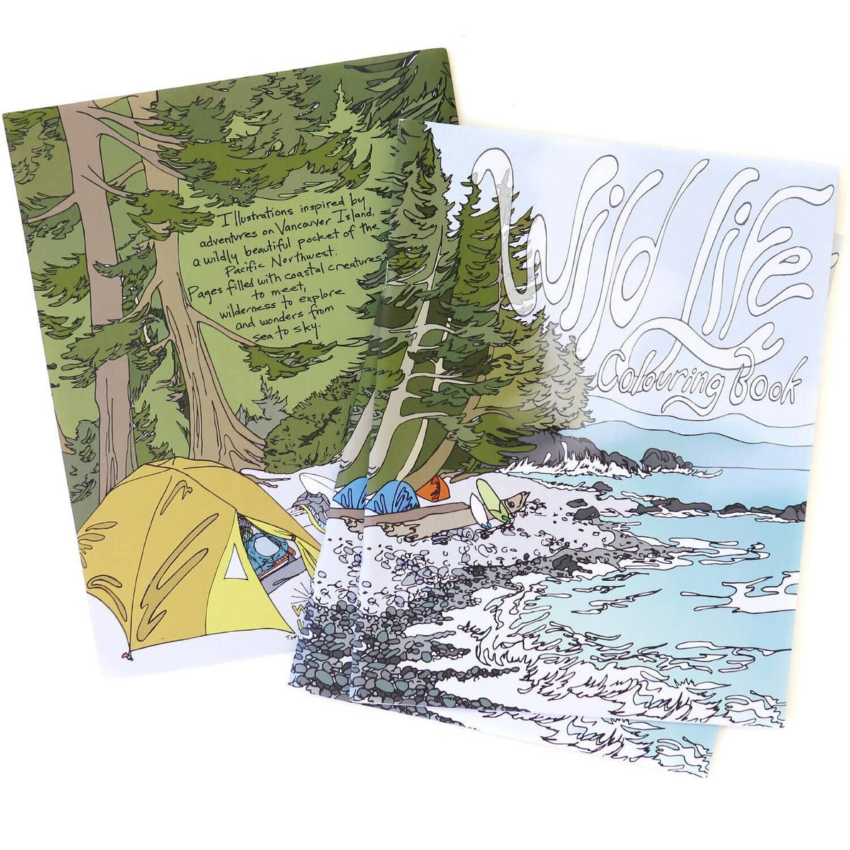 Wild Life Colouring Book-Wild Life Illustration Co.-Modern Rascals