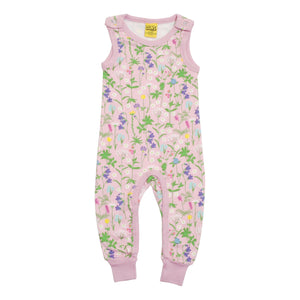 Wildflowers - Pink Dungarees - 1 Left Size 2-4 months-Duns Sweden-Modern Rascals