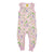 Wildflowers - Pink Dungarees - 1 Left Size 2-4 months-Duns Sweden-Modern Rascals